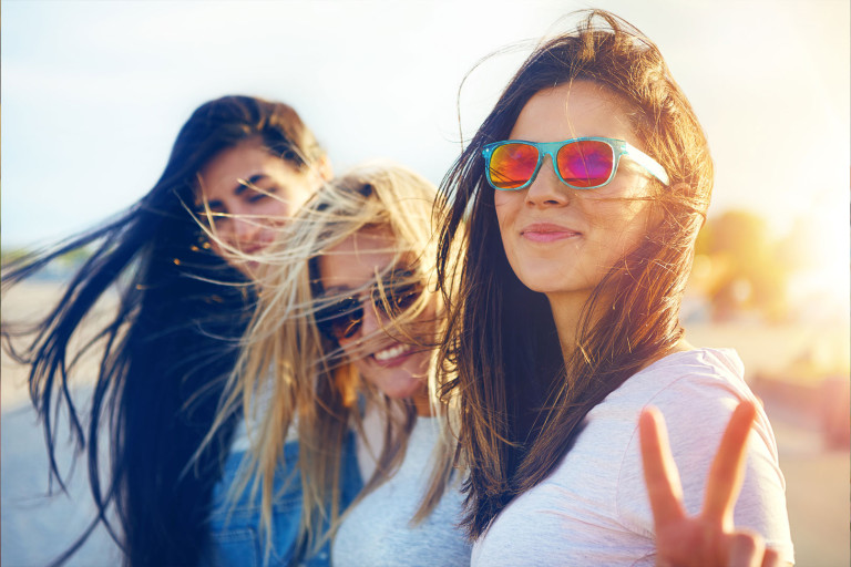 Chicas felices